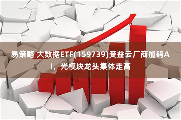 易策略 大数据ETF(159739)受益云厂商加码AI,光模块龙头集体走高