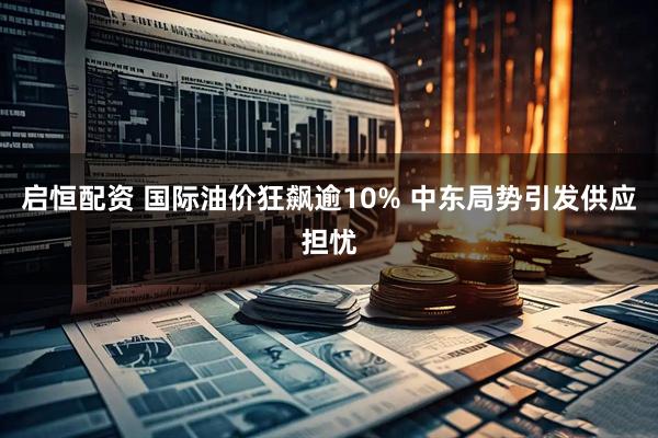 启恒配资 国际油价狂飙逾10% 中东局势引发供应担忧