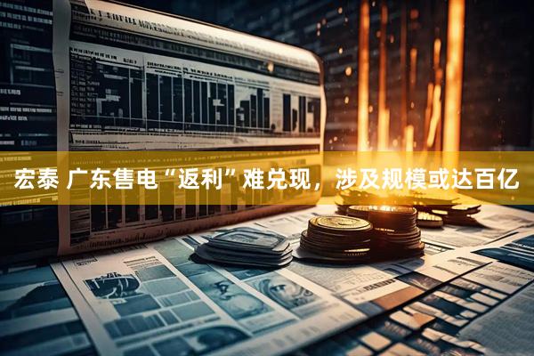 宏泰 广东售电“返利”难兑现，涉及规模或达百亿