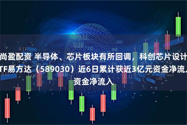 尚盈配资 半导体、芯片板块有所回调，科创芯片设计ETF易方达（589030）近6日累计获近3亿元资金净流入